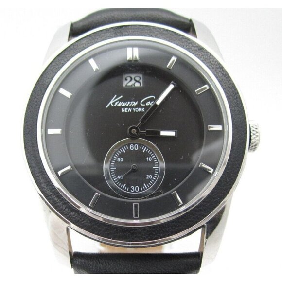 Men Kenneth Cole New York Quartz WR Analog 45mm Causal Round Watch (F294) KC1856 - Picture 1 of 10